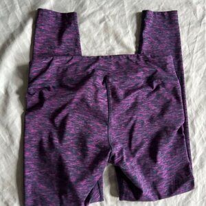 size large active wear purple pink pants womens leggings athletic